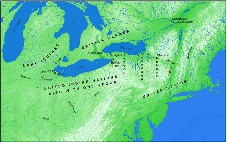 Ohio Valley: The Dish with One Spoon Map