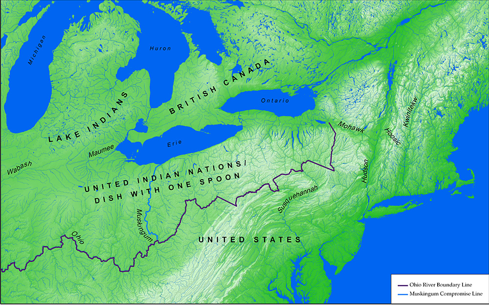 Ohio Valley Boundary Lines Map